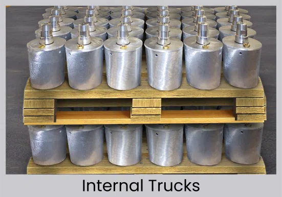 Internal Flagpole Trucks